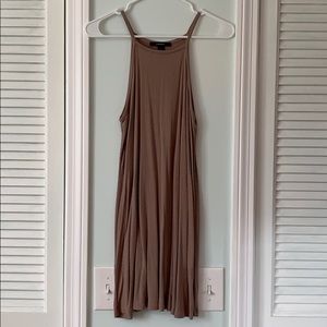 Casual tan dress